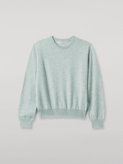 Lunan Light Green Classic Crew Jumper