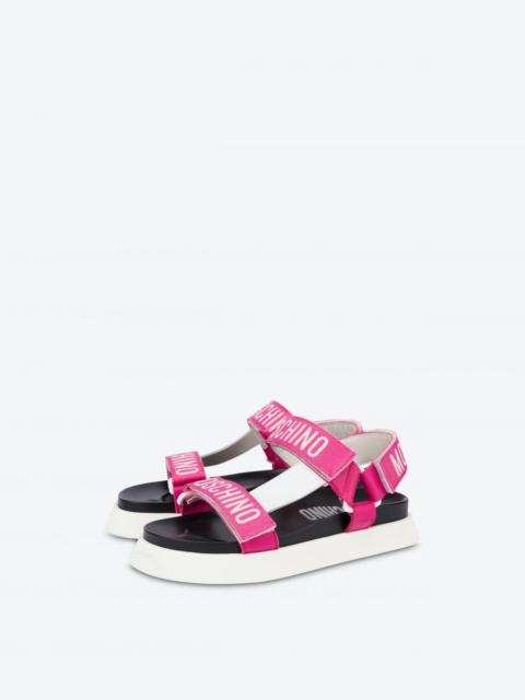 LOGO TAPE SANDALS
