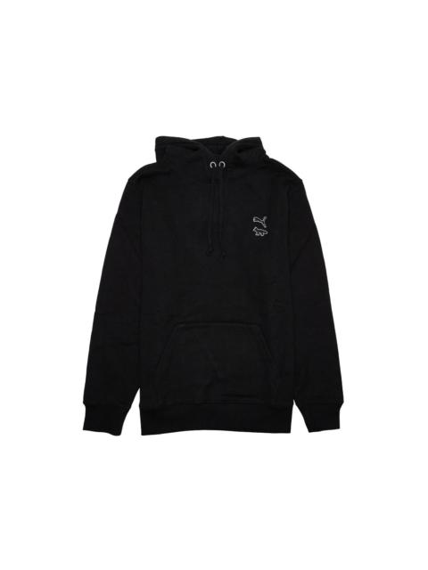 Puma x Maison Kitsune Hoodie Black