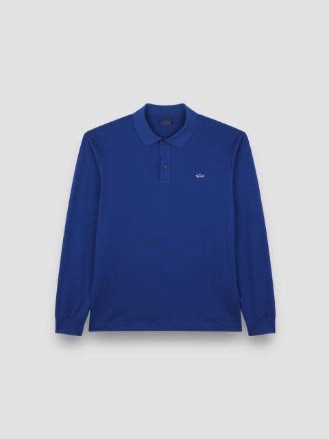 DOUBLE PIQUÉ COTTON POLO