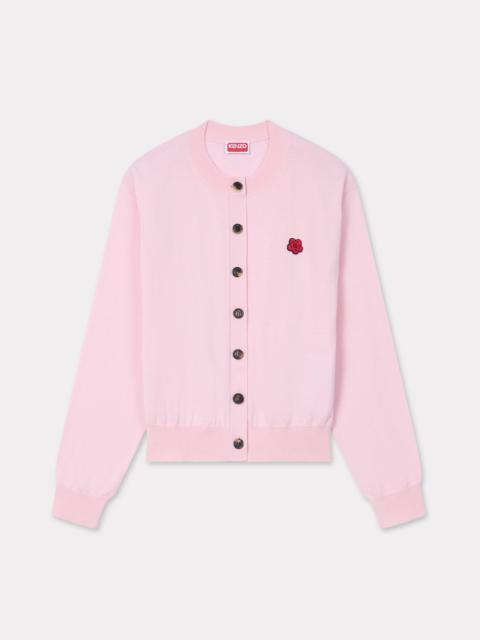 'Boke Flower' embroidered crewneck cardigan