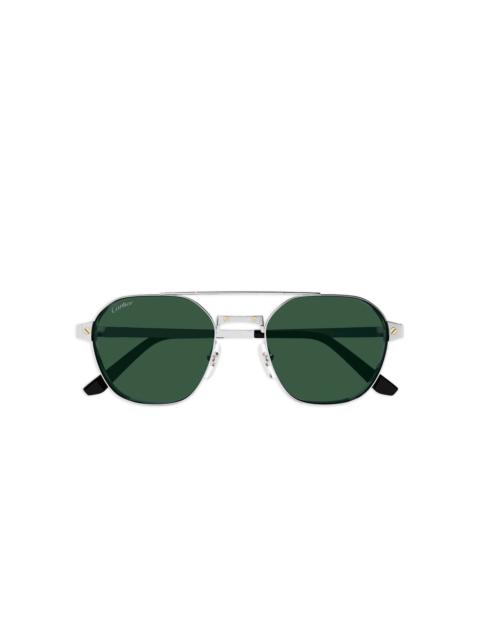 pilot-frame sunglasses