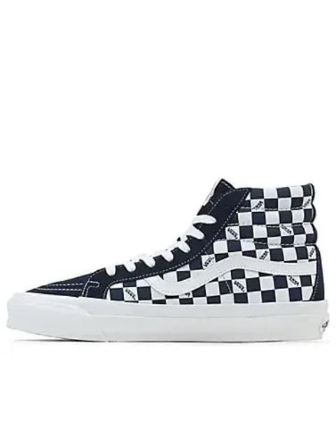 Vans OG Sk8-Hi LX 'Checkerboard Dress Blues' VN0A4BVBLKZ