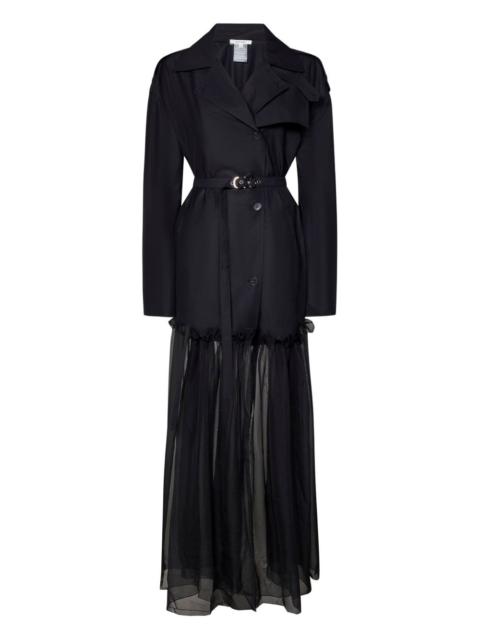 double-breasted coat