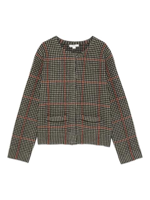 checked jacket
