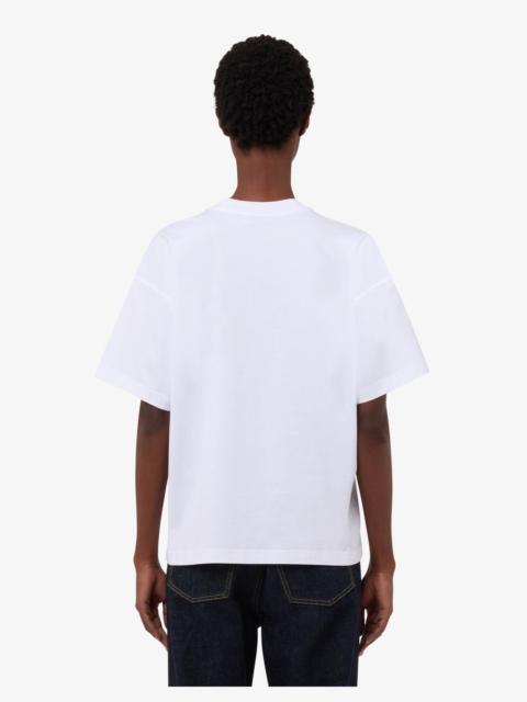 PRINTED ORGANIC COTTON JERSEY T-SHIRT