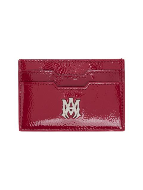 Red 'MA' Card Holder