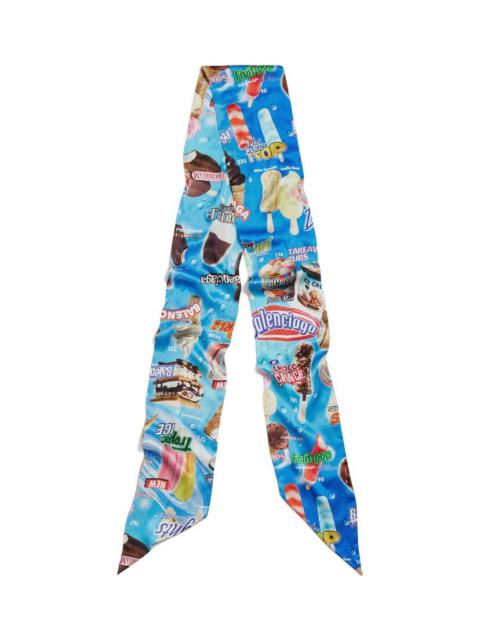 Women's Sweet Treat Scarf in Blue