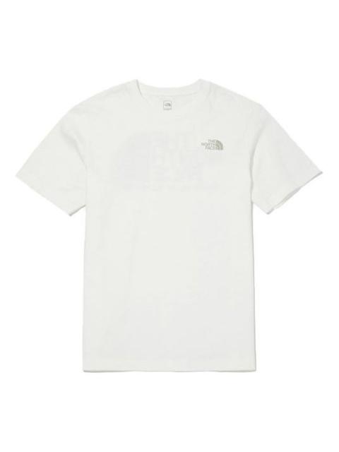 THE NORTH FACE Cotton Logo T-shirt 'White' NT7UN06B