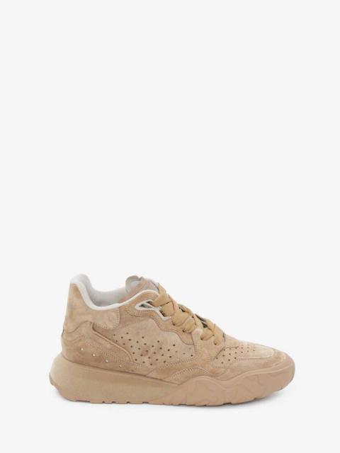 Court Trainer in Beige