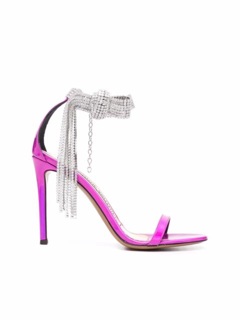Diana 100mm crystal-embellished  sandals