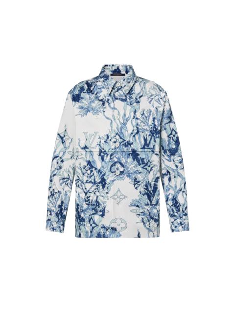 Printed Cotton Overshirt