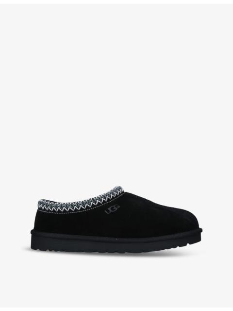 Tasman II Shearling-Lined Suede Slippers