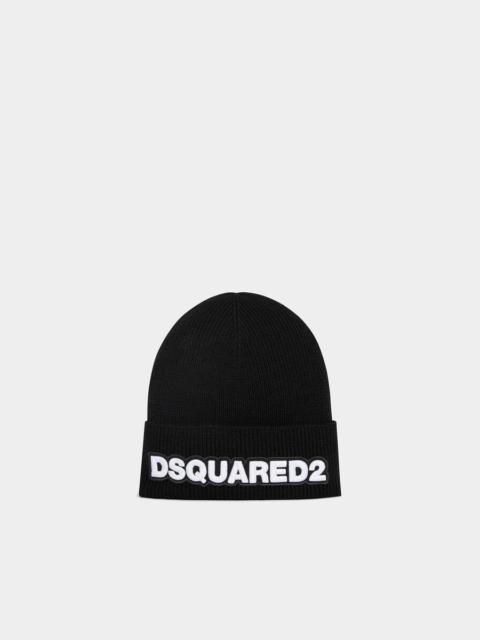 DSQUARED2 LOGO BEANIE