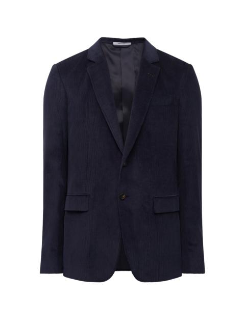Irving Jacket in Dark Navy Sea Island Cotton Corduroy