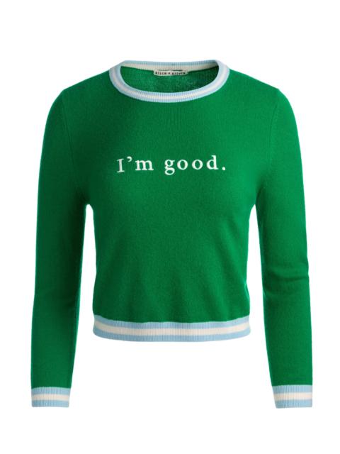 CAROLANN CASHMERE SHRUNKEN PULLOVER