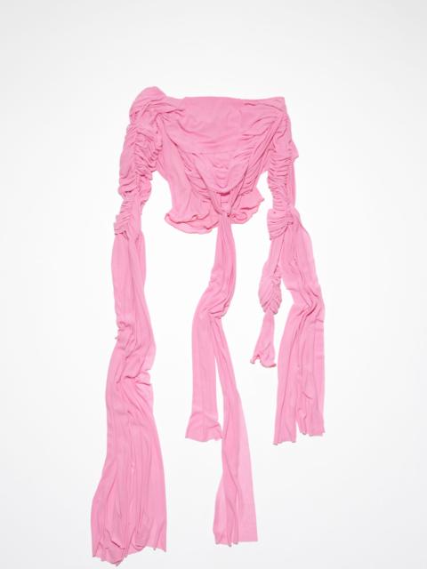 Draped top - Pink