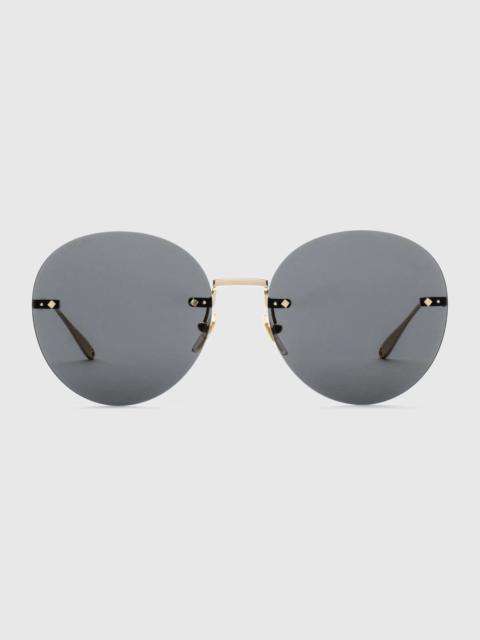 Round-frame sunglasses