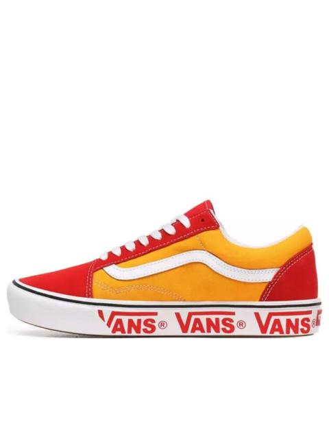 Vans ComfyCush Old Skool 'Tape Mix - Red Cadmium' VN0A3WMAWX4