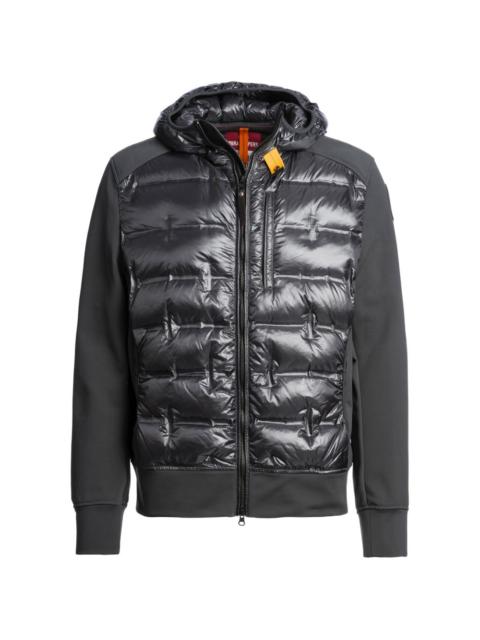 hooded padded jacket