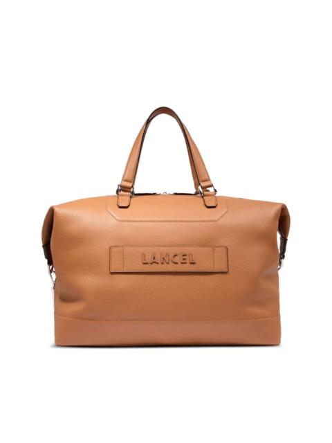 Ninon logo-patch leather holdhall