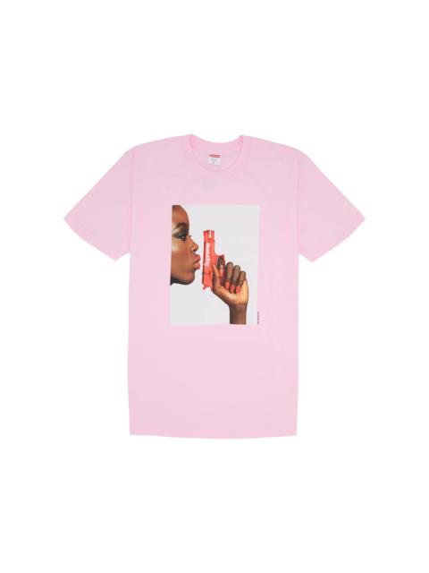 Supreme Water Pistol Tee Light Pink