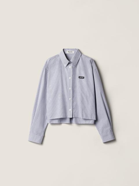 Poplin shirt