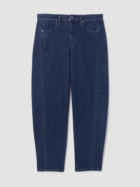Cotton Stretch Denim Lantern Jean