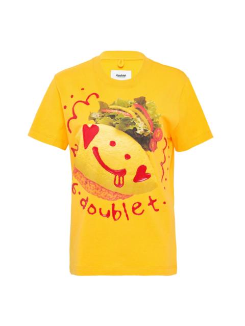 Ketchup Message Omurice T-Shirt