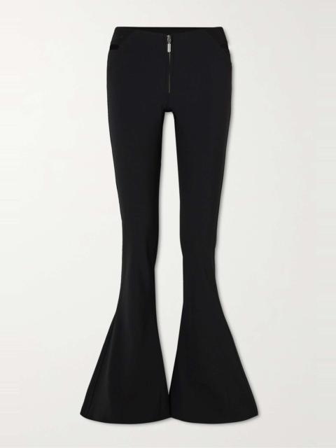 + KNWLS cutout woven flared pants
