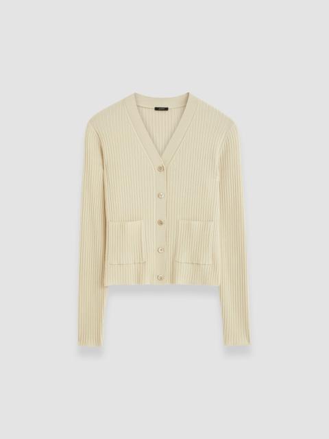 Fine Merino Rib Cardigan