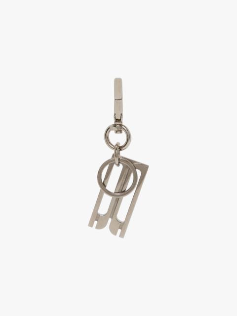 Charm Keyring In Silver