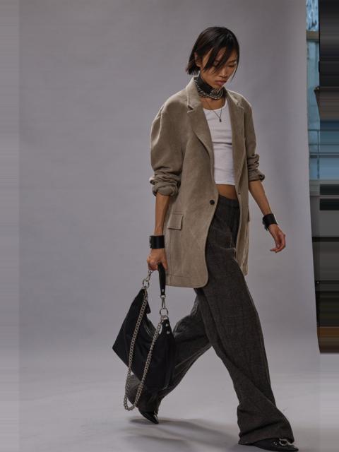 OVERSIZED RAGGED BLAZER