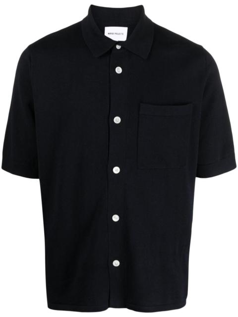 button-up short-sleeve shirt