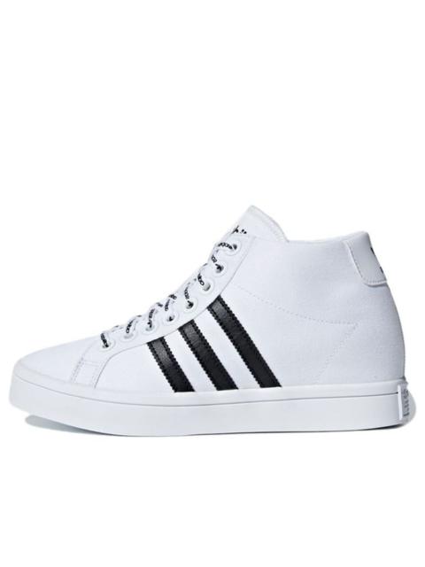 (WMNS) adidas originals Courtvantage Heel 3ST 'White Black' F36311
