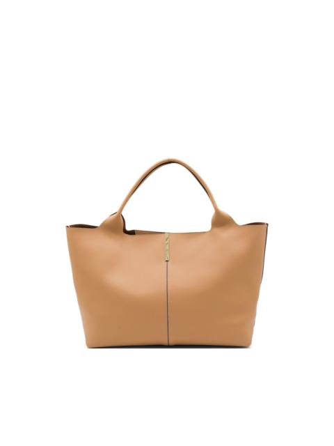 medium leather tote bag