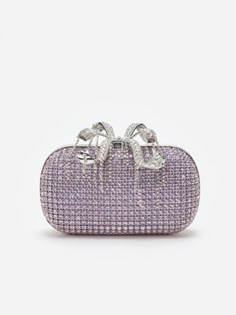 Lilac Chainmail  Clutch Bag