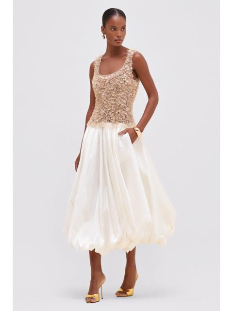 TAFETA MIDI DRESS (RUNWAY)