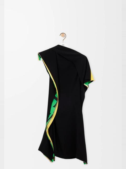 Dress in stretch viscose