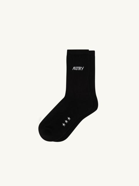 SOCKS WITH JACQUARD LOGO UNISEX