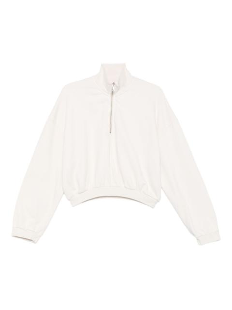 half-zip sweatshirt