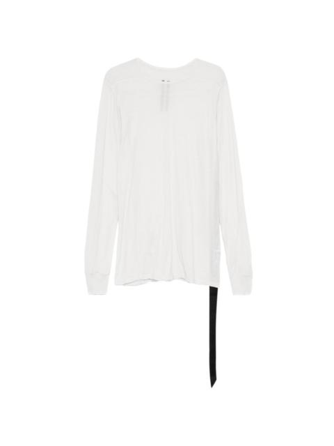 long-sleeved ribbon T-shirt