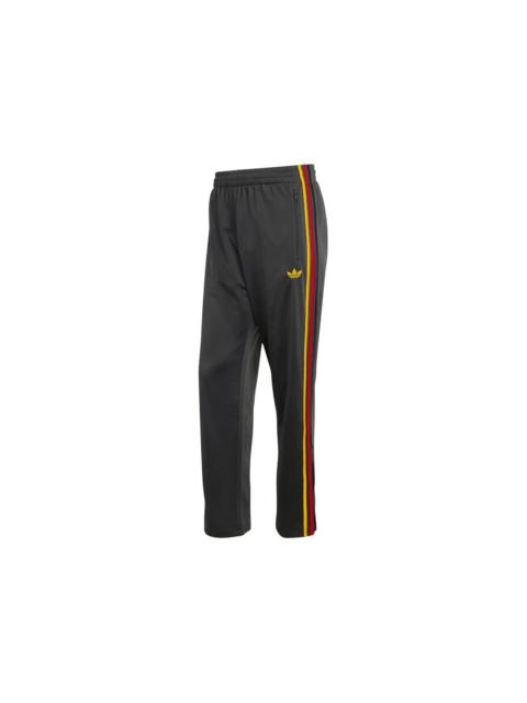adidas Firebird Track Pants Utility Black Collegiate Gold Team Power Red