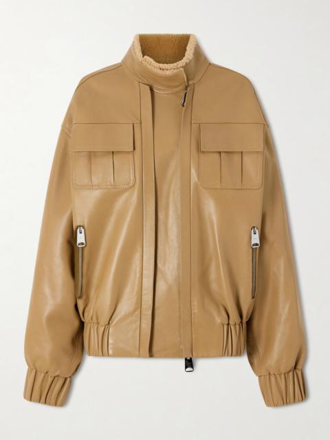 Malone Shearling Bomber Jacket