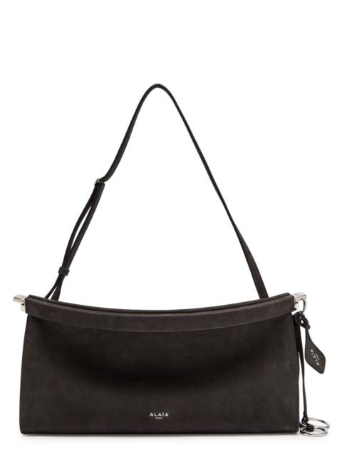 Alaïa East West Medium Nubuck Shoulder bag