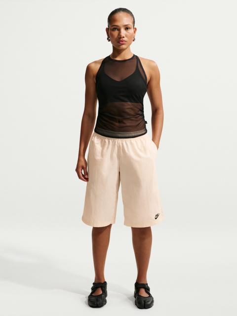 Nike Sportswear Women's Mid-Rise Loose Knee-Length Shorts