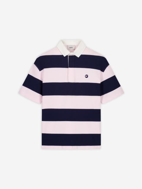 Striped Polo Top