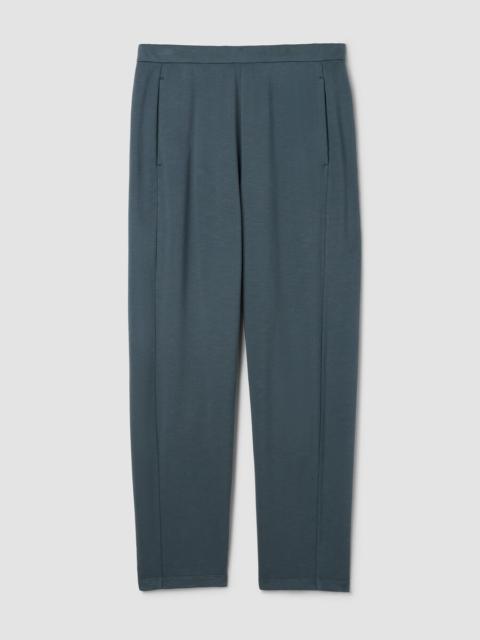 Garment-Dyed Organic Cotton Terry Slouchy Pant