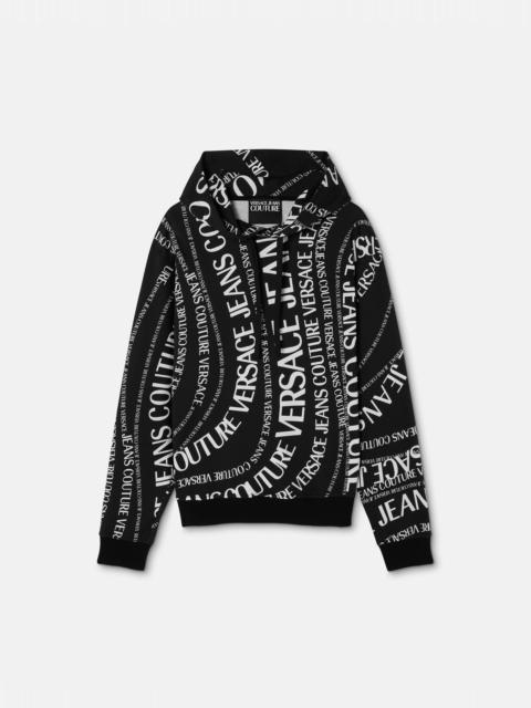 Printed Cotton-Jersey Hoodie