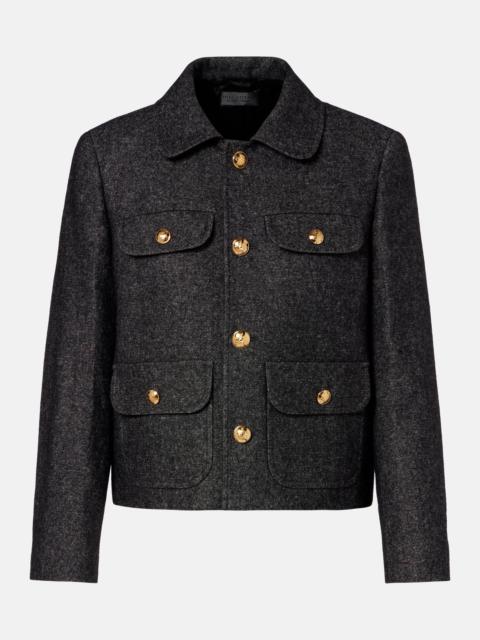 Chamonix cotton and wool-blend jacket